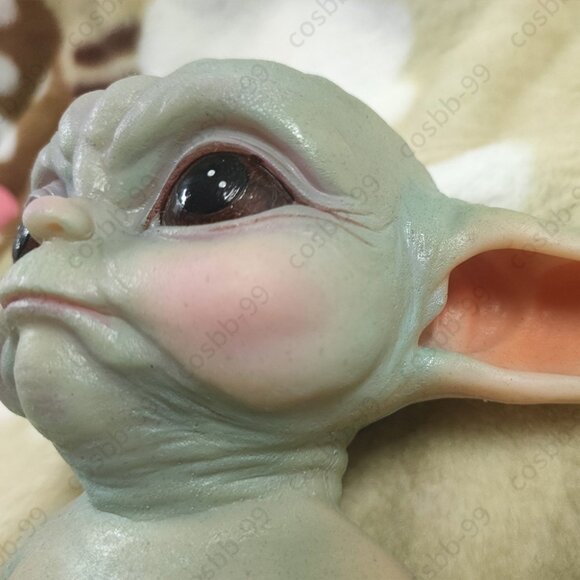 34cm YoYo Elf Dolls Adorable Full Silicone Handmade Reborn Baby Girl Cute Doll - Picture 5 of 7